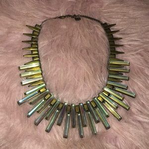 Antique brass and dichroic Kaplan